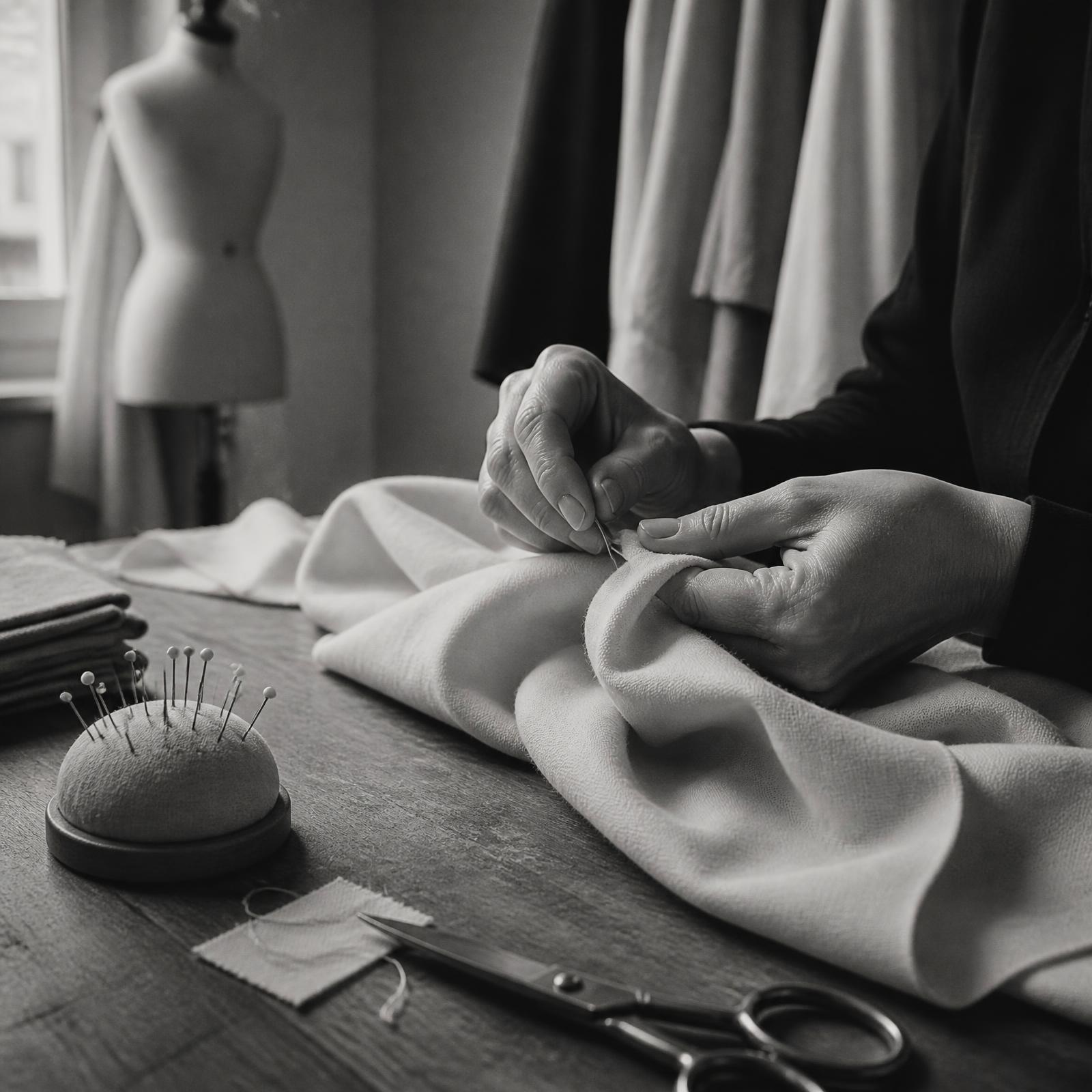 Atelier haute couture parisien